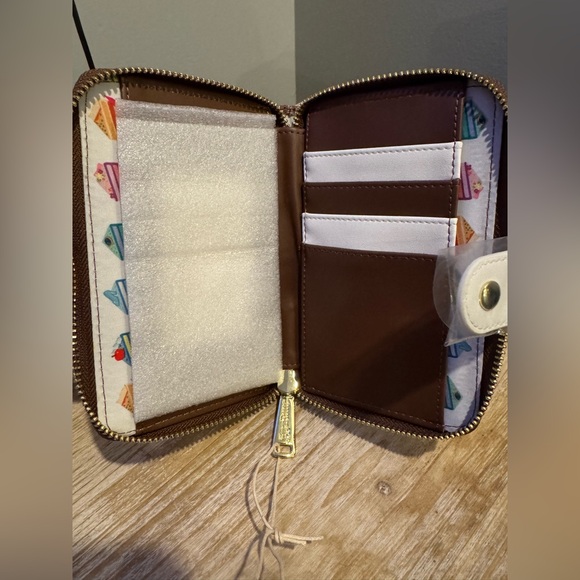 Disney Loungefly Princess Cakes Zip Around Wallet - Picture 7 of 9